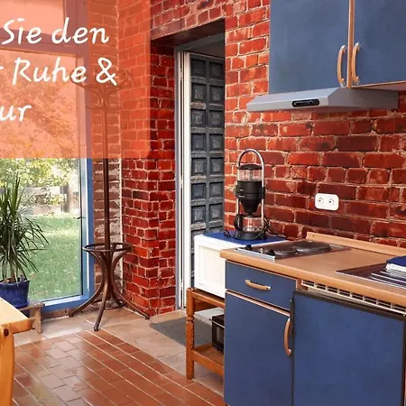 Ferienwohnung Wintergarten - Glashaus Appartement Wittstock